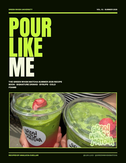 Green Whisk Matcha Recipe Book V1
